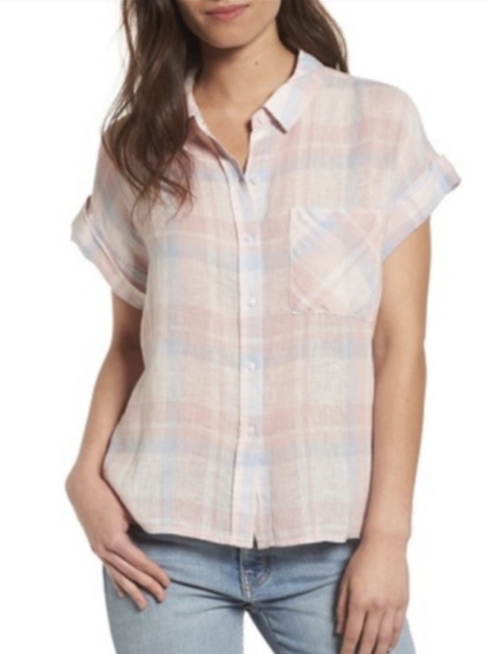 Rails Whitney Linen Plaid Shirt